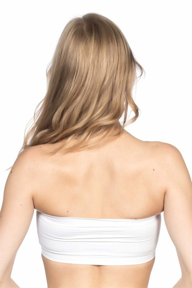 White  4022 Padded Strapless Corset