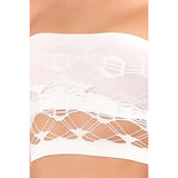 White  4050 Double Braided Strapless Corset