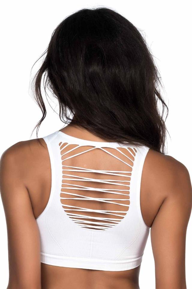 Weißes 4051 Bustier Korsett
