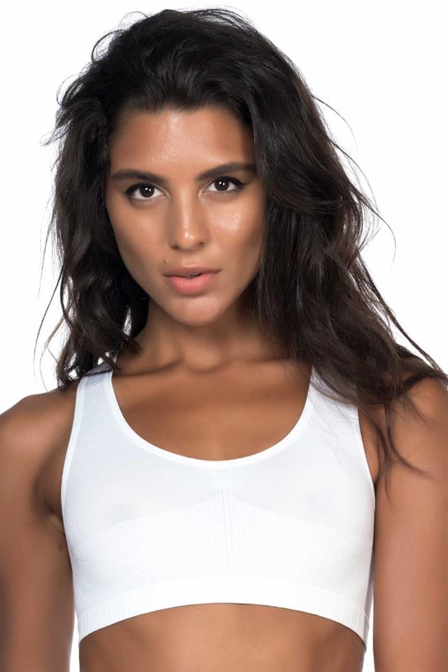 Weißes 4051 Bustier Korsett