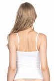 White  5011 Soft Ripped Tank Top