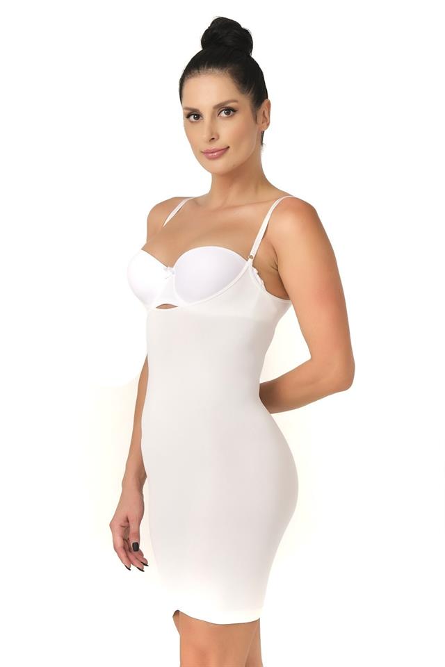 White  5060 Chest Open Dress Corset