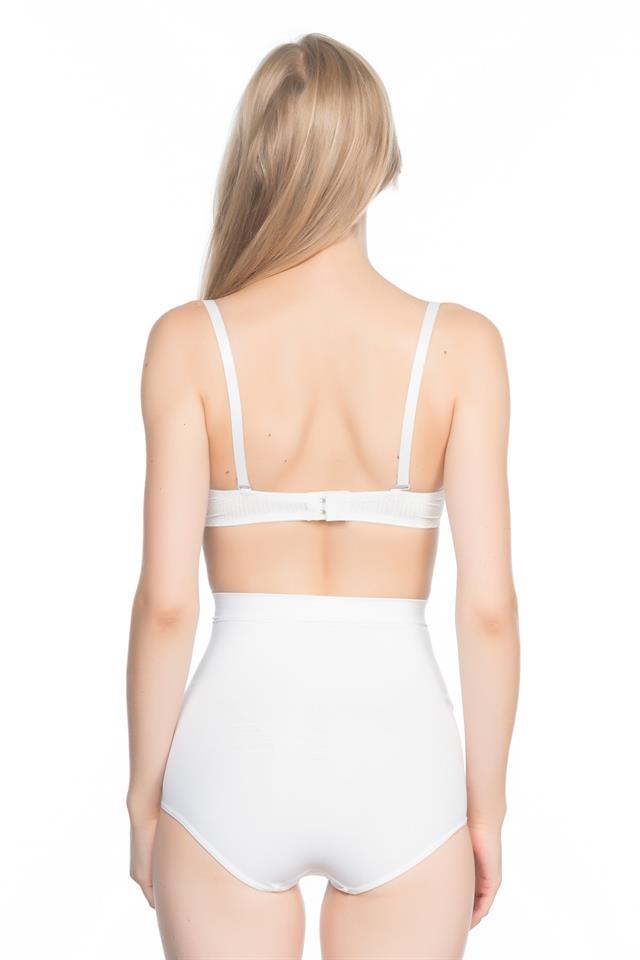White  7024 Slim High Waist Slip Corset