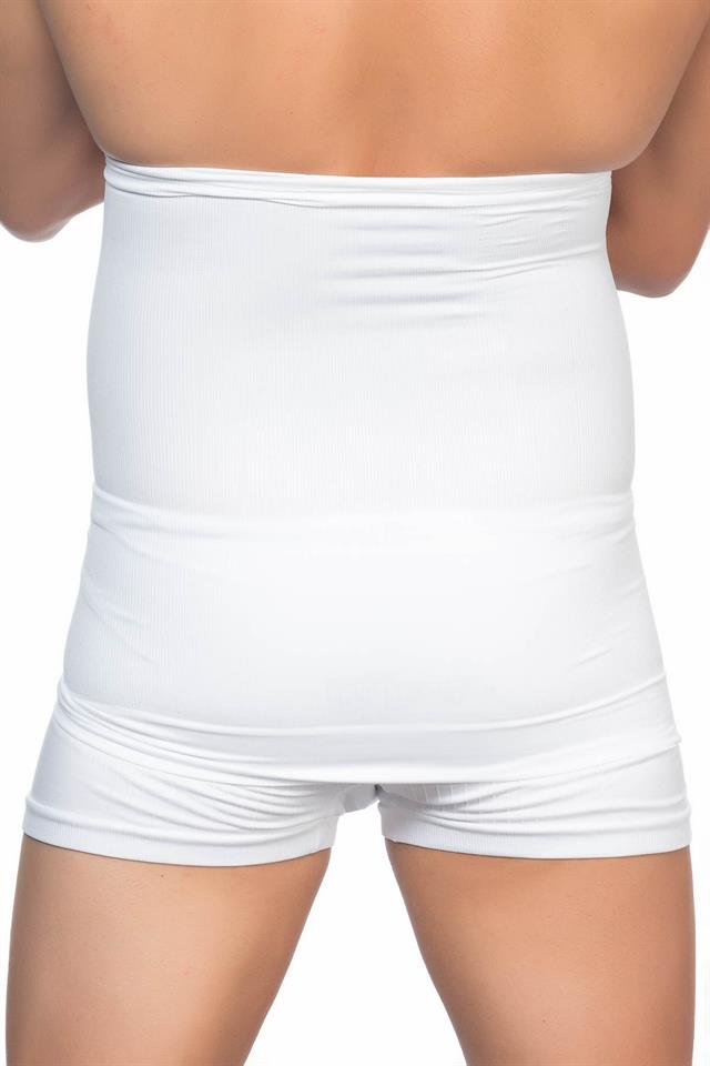 White  E1004 Men's Waist Corset