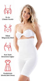 White Enamel 2006 High Waist Long Leg Corset