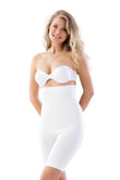 White Enamel 2006 High Waist Long Leg Corset