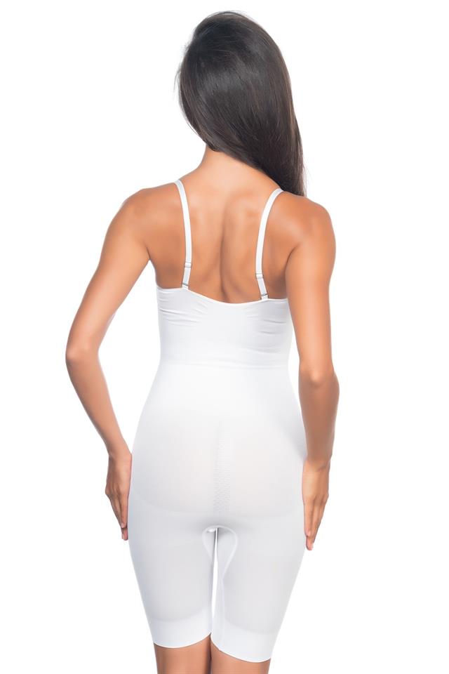 White Enamel 2011 Leg Length Corset