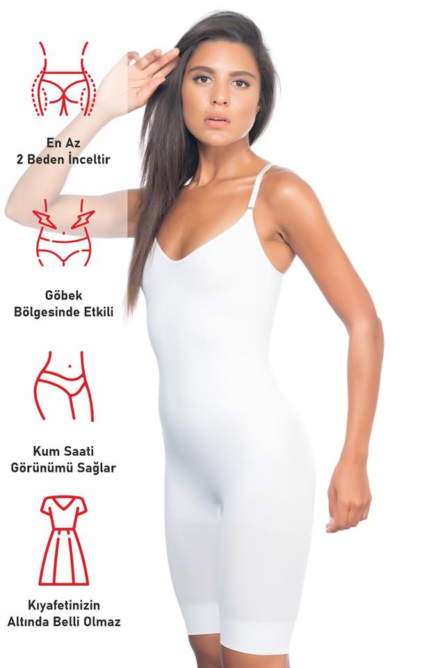 White Enamel 2011 Leg Length Corset