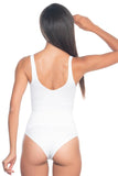 White Enamel 2018 Thick Strap Body Corset