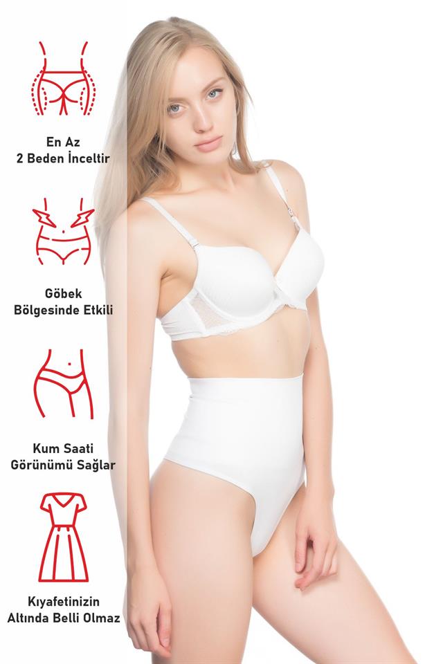 White Enamel 2020 Double String Corset