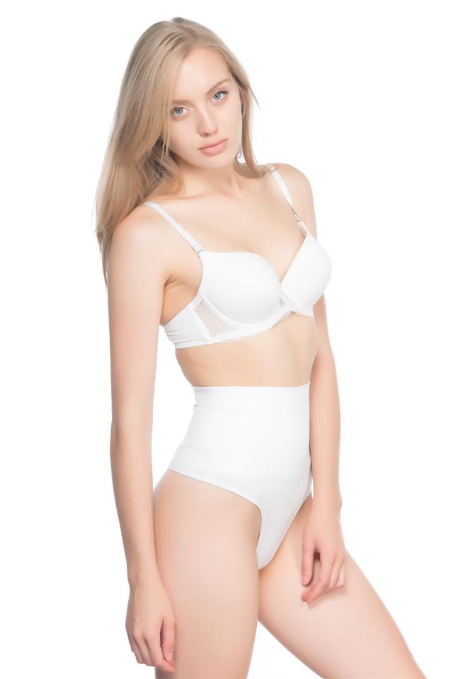 White Enamel 2020 Double String Corset
