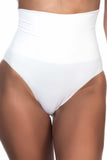White Enamel 2039 Double Brazil Corset