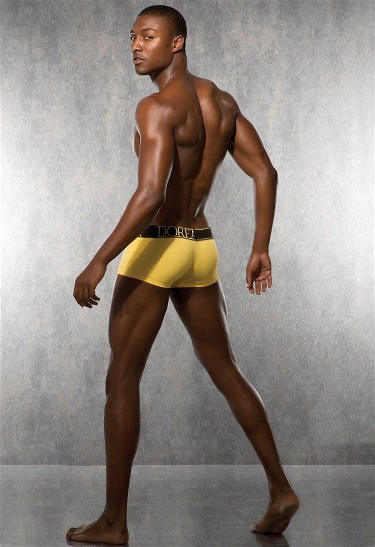 Yellow Boxer Mens Letter 1725