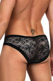 YesX YX973 Mens Brief Black