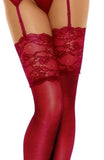 Beauty Night BN6543 Romance Stockings Cherry