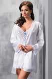 Irall Elsa Dressing Gown White