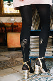 Zohara "Miami Night" Black Tights