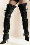 Roza Lady Black Stockings