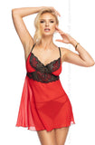 Irall Erotic Oriana Babydoll Red