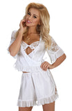 Beauty Night BN6443 Raquel Set White