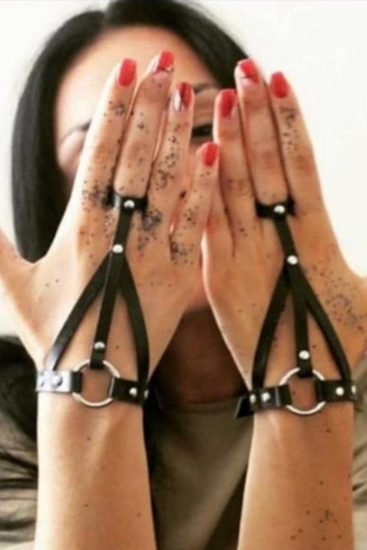 Handgeschirr für Damen, weiches Leder, stilvolles Design-Accessoire 81026