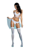Yesx YX343 3 Piece Set White